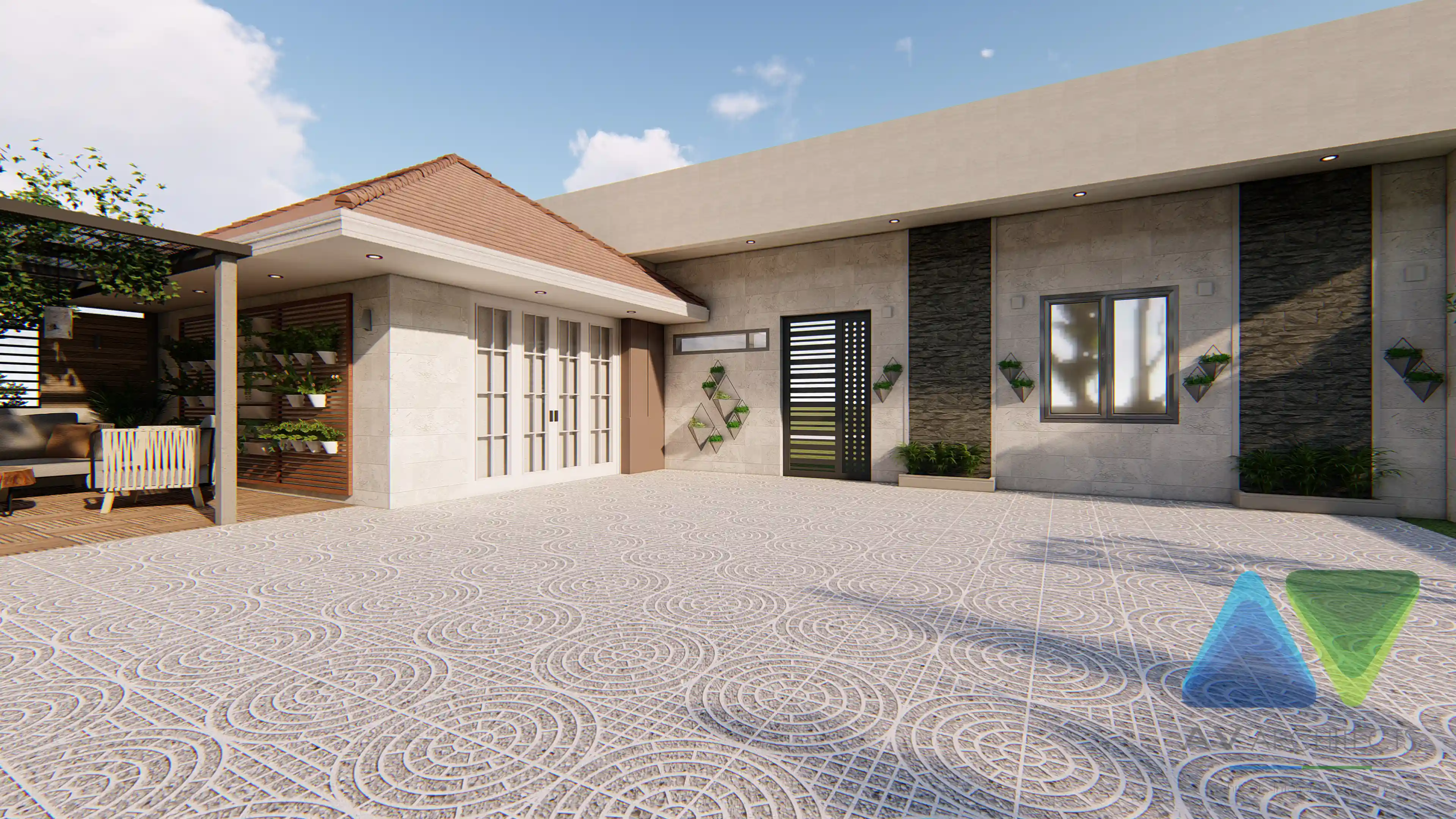 Tapasya Geonka Landscaping Projecte